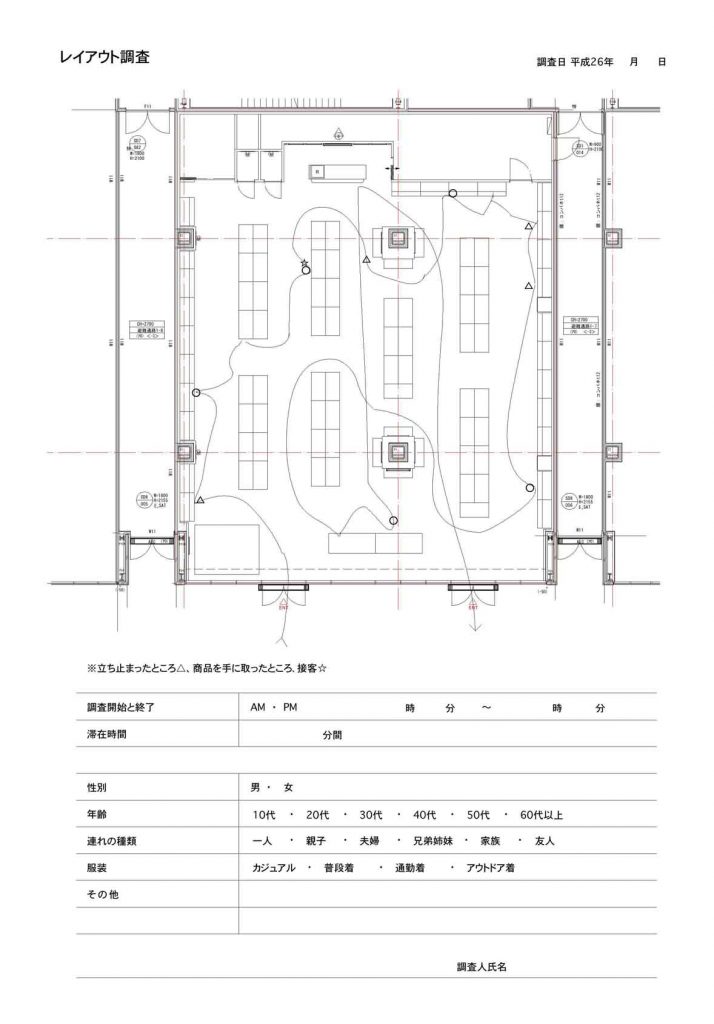 動線調査レポート1